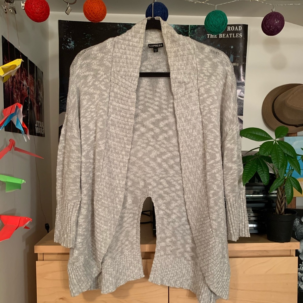 Light grey Cardigan by Express